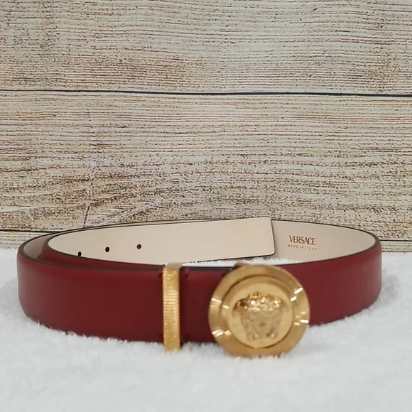 Versace | Accessories | New Versace Medusa Coin Leather Belt  display picture 2